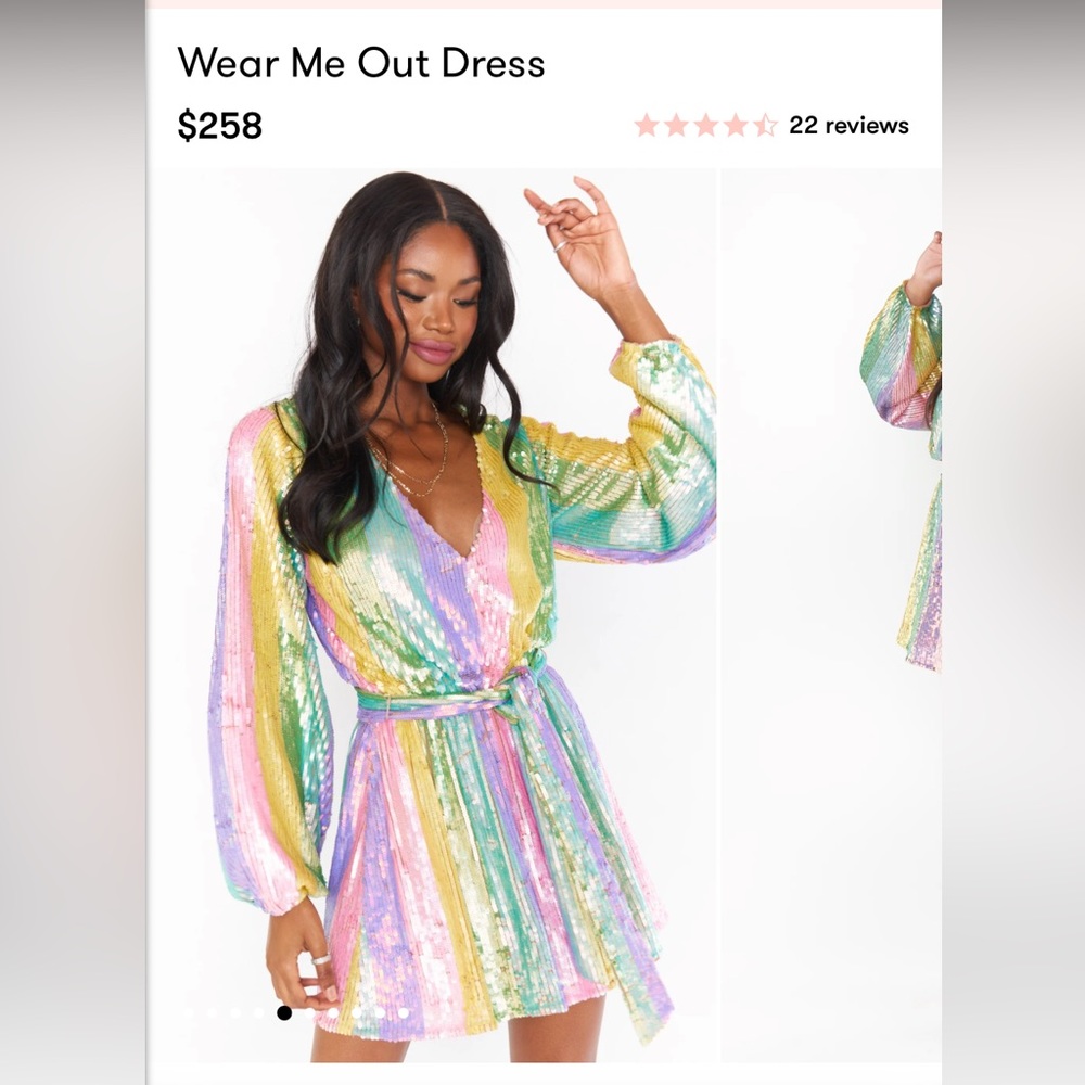 Sequined Show Me Your Mumu Dress TS Eras 💗